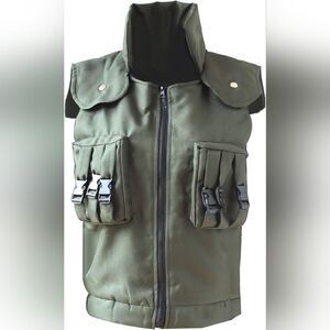 Kakashi Hatake Vest - Naruto Shippuden Anime Manga Cosplay Costume Halloween